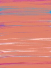 Oil painting drawing orange brown gradient soft background. Cold color vertical design