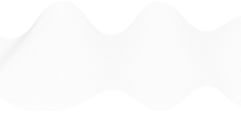 Vector wave digital white and gray gradient blend futuristic technology. flow tech transparent line stripe energy connection web music and sound. beautiful dynamic smooth space texture background.	