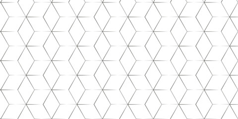 Fototapeta premium abstract tile wall grid line box and metal cube creative geometric fabric abstract tiles gradient web triangle diamond honeycomb hexagon art texture background.