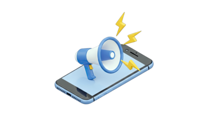 Megaphone Broadcasting on Smartphone: Mobile Marketing Concept