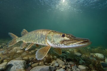 Muskellunge: A Common Aquatic Predator Beneath the Surface in Canada