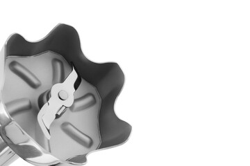 Electric hand blender isolated on a white background. Hand mixer isolated on white