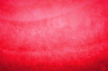 Abstract red watercolor background. A bright shade.