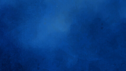 Fluid Electric Blue Clouds With Deep Navy Background. Atmospheric Smoky Texture. Abstract Digital Watercolor Gradient for Art & Design.