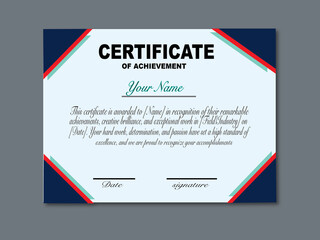 Certificate Template Image
