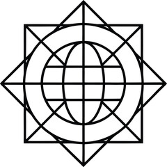 Grid composition using industrial vector elements