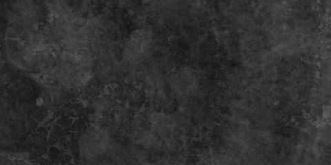 Obraz premium Dark black old wall paper grunge background. black blackboard and chalkboard texture. Dark black concrete wall texture element vintage grunge charcoal paint rough, distress backdrop background.