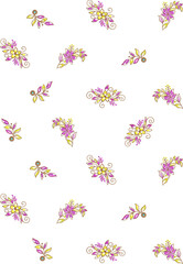 New art work Neck line shirt motif bunch lace border Embroidery Design Pattern Patch floral ornament textile ethnic flowers and leafs plants colur full design seleves and patti Embroidery design