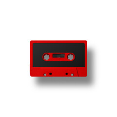 Colorful retro cassette tapes arranged over vibrant backgrounds, creating a nostalgic 80s and 90s aesthetic with bold, playful design