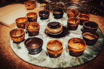 Cacao ceremony space, heart opening medicine. Ceremony space.