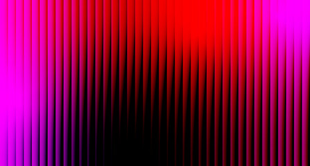 Vibrant abstract vertical stripes of pink red and black