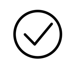 png black right tick check mark sign icon transparent background