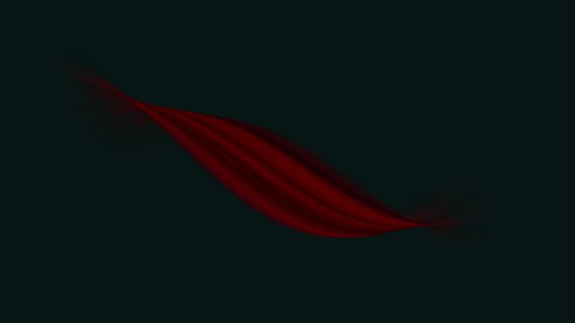 Abstract flowing red wave with light streaks on dark background Keywords: abstract, wave, flowing, red, light, streaks, dark, background, motion, energy, fluid, organic, smooth