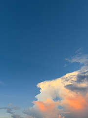 Scenic View of Clouds Against Blue Sky