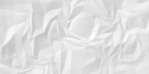 White crease billboard paper rough obsolete wrinkle. Cardboard paper white crumpled satin fabric ripped cloth decoration background	