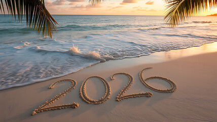 Golden Sunset on Paradise Beach Welcoming 2026