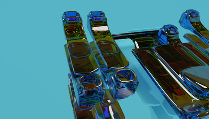 3d Abstract Design © neurostructure