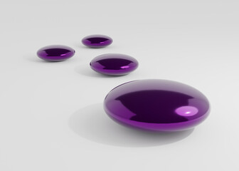 3d Abstract Design, smooth stones © neurostructure