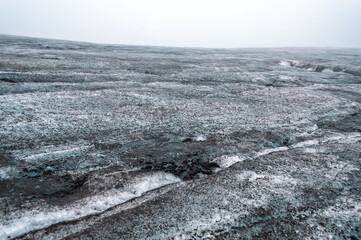 Glacier texture in shades of blue, turquoise, gray, and white. Design and wallpapers.