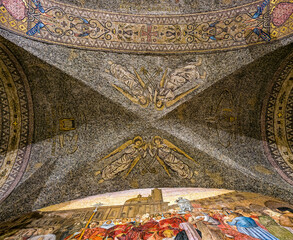 Crypt Ceiling Mosaic of Ascoli Piceno Cathedral