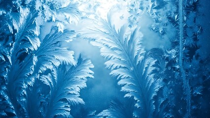 frosty natural background