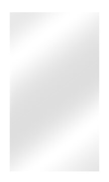 Clear vertical glass on a transparent background. Realistic window, smart phone & Tablets/E-readers screen glare. Shiny transparent glass panel, plastic sheet. See-through PNG