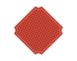 風車柄のフレーム、正月、新年、吹き出し、装飾