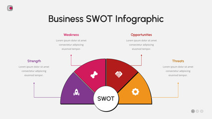 Business SWOT Infographic