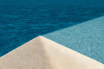 abstract background texture with sand and sea	