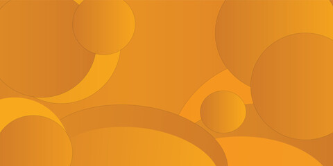 Orange wave geometric abstract background, overlay with halftone vector bacground. Suitable for cover, poster, web design. eps 10