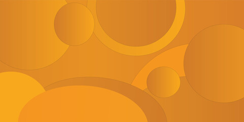 Orange wave geometric abstract background, overlay with halftone vector bacground. Suitable for cover, poster, web design. eps 10