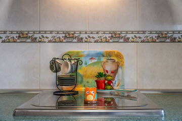 Cooking at home with homemade products