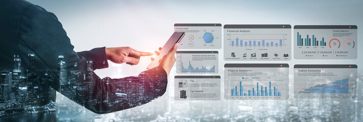 Financial dashboard improves data analytics reporting, performance tracking, and strategic decision making Parse