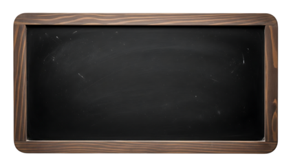 Vintage television set with blank screen isolated on transparent background