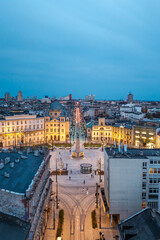 Plac Wolności, Ł&oacute;dź, Polska	