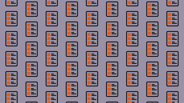 Seamless Pattern of Music Notes and Staff Lines.
