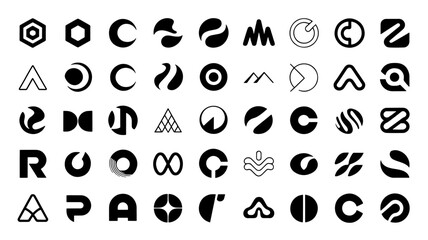 hand drawn alphabet icon