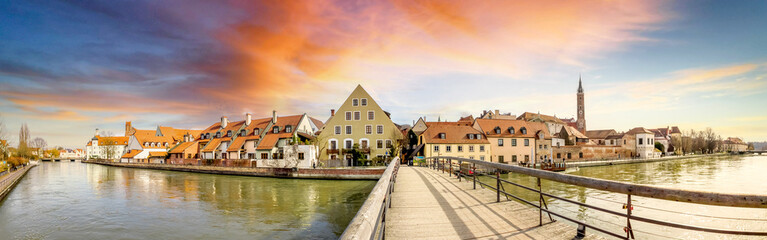 Altstadt, Landshut, Deutschland 