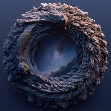 J&ouml;rmungandr's Topology - Cyclic Time Seal: Norse Myth Serpent Klein Bottle Spacetime Encircling Earth
