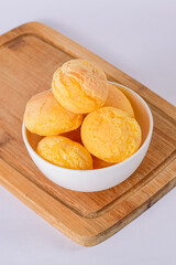 Authentic Brazilian Breakfast - Coffee and Pao de queijo
