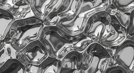 Dynamic abstract texture background showcasing shimmering metallic reflections and fluid light patterns, creating a captivating visual for modern digital and graphic designs