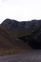 Journey Through Rugged Rocky Terrain, Exploring Remote And Rugged Terrain On Mountain Pass Journey