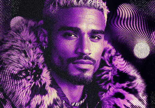 Engraving Halftone Photo Effect