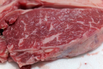 gros plan sur la viande
