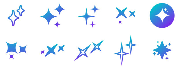 AI Generate, Sparkle Star Icon
