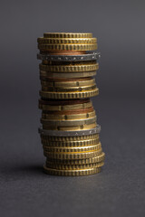 stack of coins