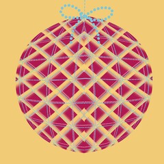 christmas, tree, holiday, star, xmas, decoration, winter, christmas tree, celebration, illustration, vector, card, merry, season, snow, december, design, green, new year, ornament, new, year