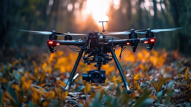 Video A camera mounted on a tripod ready to capture moments