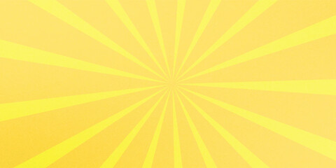 Obraz premium Orange Sunburst Pattern with yellow Background. Rays. Radial. Summer Banner. Exploding star burst texture japanese radius cartoon pattern abstract eps editable vector