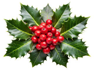holly berries and leaves top view berry, leaf, branch, garden, ripe, decoration, autumn, xmas, bunch, leaves, nature, plant, berries, currant, holly, fruit, bush, food, viburnum, redcurrant, red 